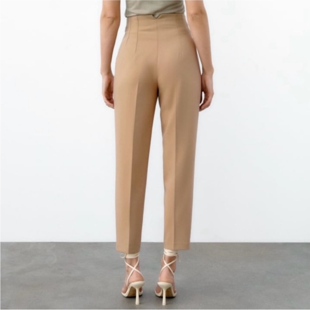 ๐ฉโ๐ป Zara Elegant Tan Dress/Work Pants